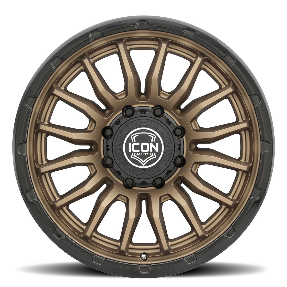ICON Alloys Cajon 20x9 / 8x170 / 6mm / 5.25in BS Satin Bronze Wheel w/ GB Lip - 8320908152SBGB