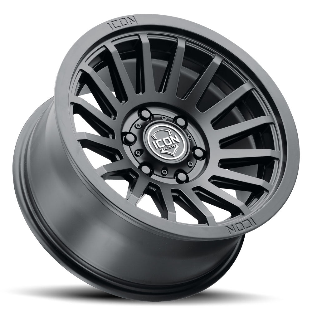 ICON Recon SLX 17x8.5 6x5.5 BP 25mm Offset 5.75in BS 95.1mm Bore Satin Black Wheel - 3617859057SB