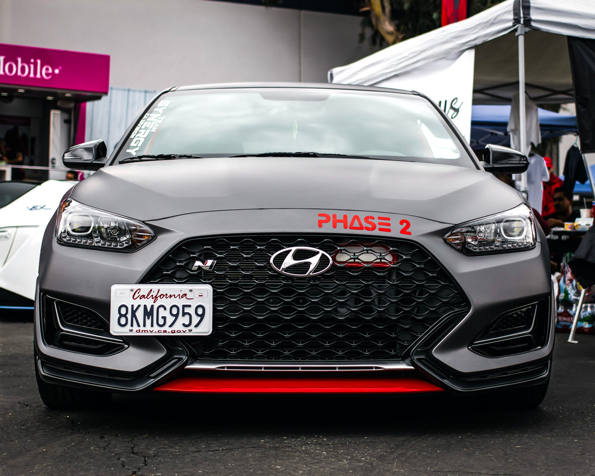 Velossa Tech - 2019-2022 Hyundai Veloster N (non-DCT) BIG MOUTH Ram Air Intake Snorkel