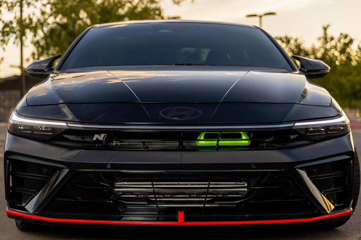 Velossa Tech - 2022+ Hyundai Elantra N BIG MOUTH &quot;LIT KIT&quot; Ram Air Intake Snorkel