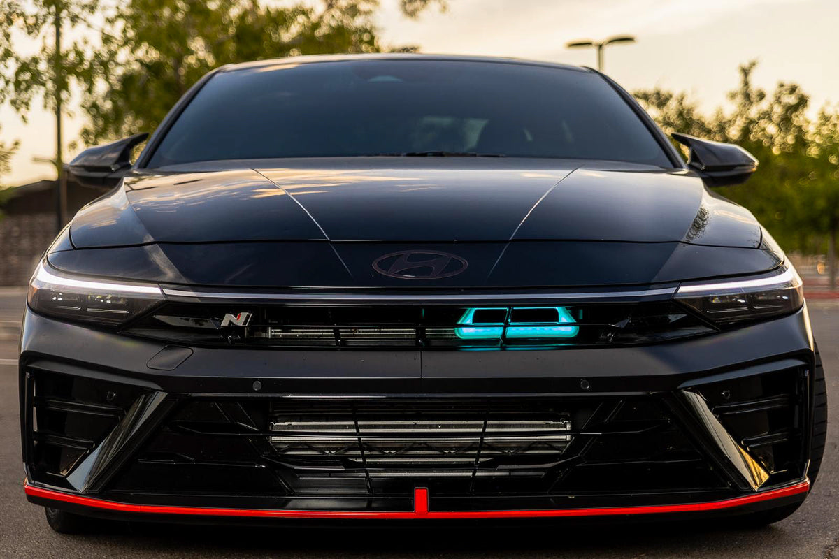 Velossa Tech - 2022+ Hyundai Elantra N BIG MOUTH &quot;LIT KIT&quot; Ram Air Intake Snorkel
