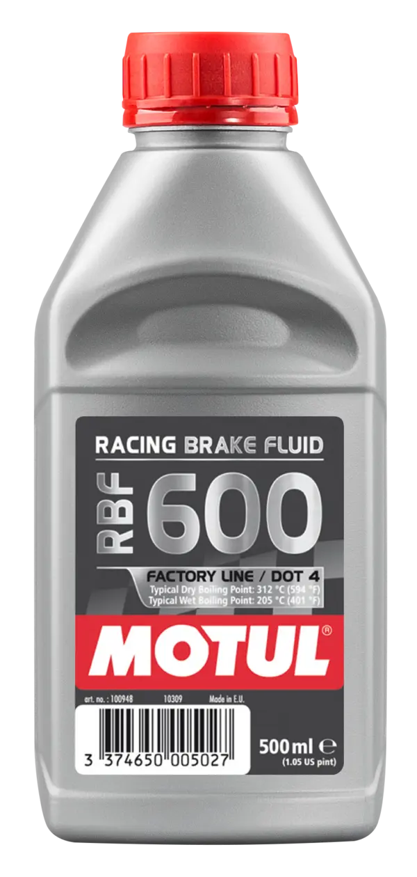 Motul Brake Fluid RBF 600 - Racing DOT 4 - 1/2L