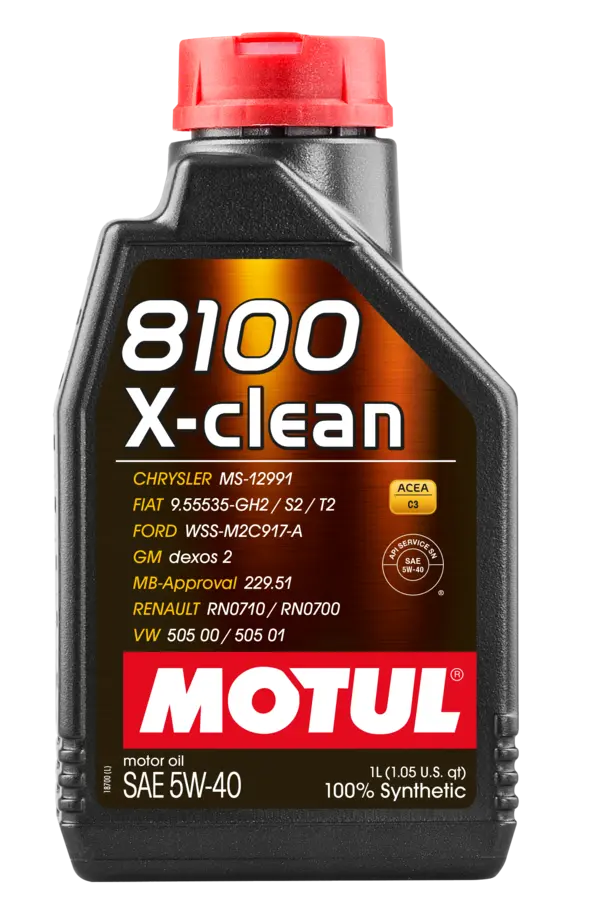 Motul 8100 X-CLEAN 5W40 - 1L