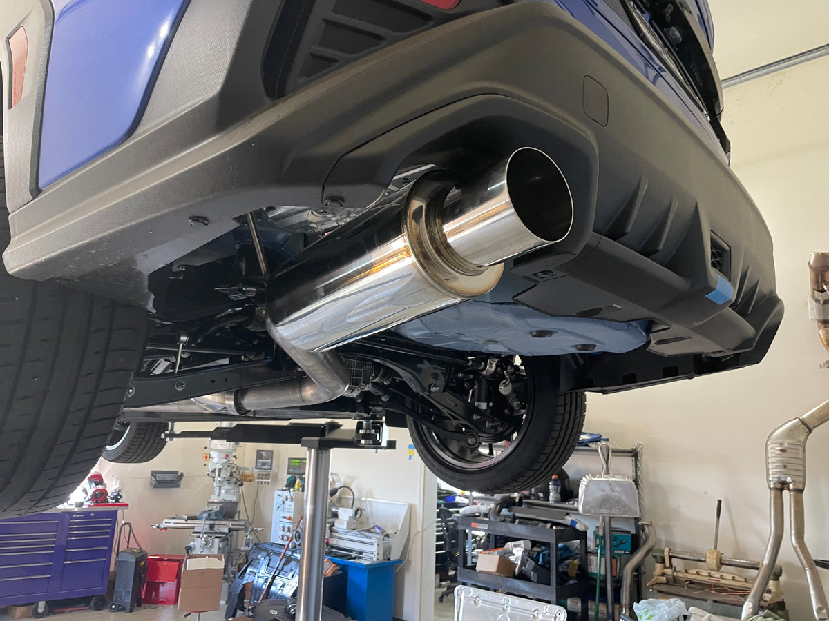 ETS &#39;22+ Subaru WRX Single Exit Catback Exhaust System