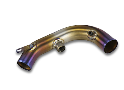 ETS Subaru STI 08-14 Blow Off Valve Pipe - Titanium for 2008-2014 Subaru WRX STI