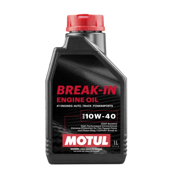 Motul BREAK-IN OIL 10W40 - 1L by Motul Tech - front view