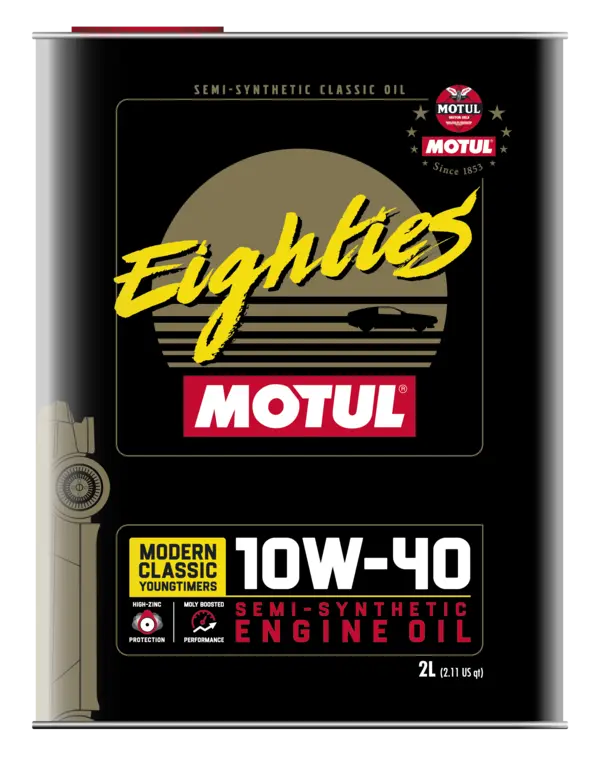 Motul Classic Eighties 10W40 - 2L by Motul Tech