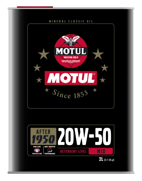 Motul Classic Performance 20W50 - 2L by Motul Tech