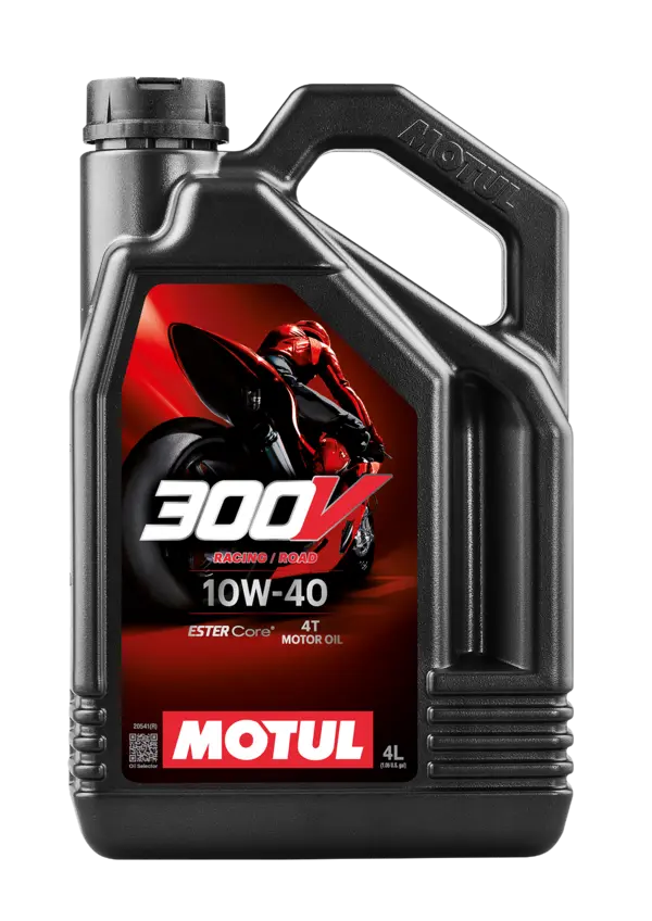Motul 300V Racing Road 10W40 - 4L by Motul Tech