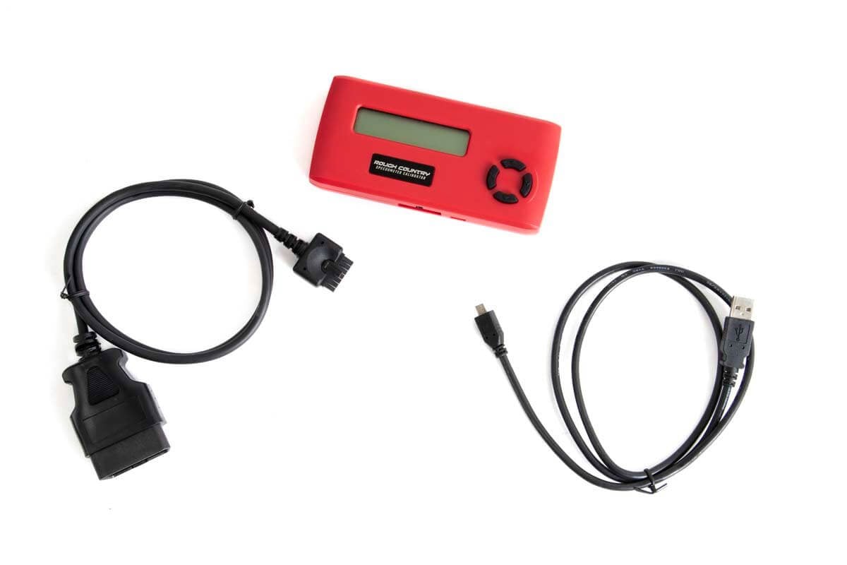 Rough Country - Speedometer Calibrator | Chevy/GMC 1500/2500HD/3500HD/Tahoe/Yukon (07-18 & Classic) - 90009_A