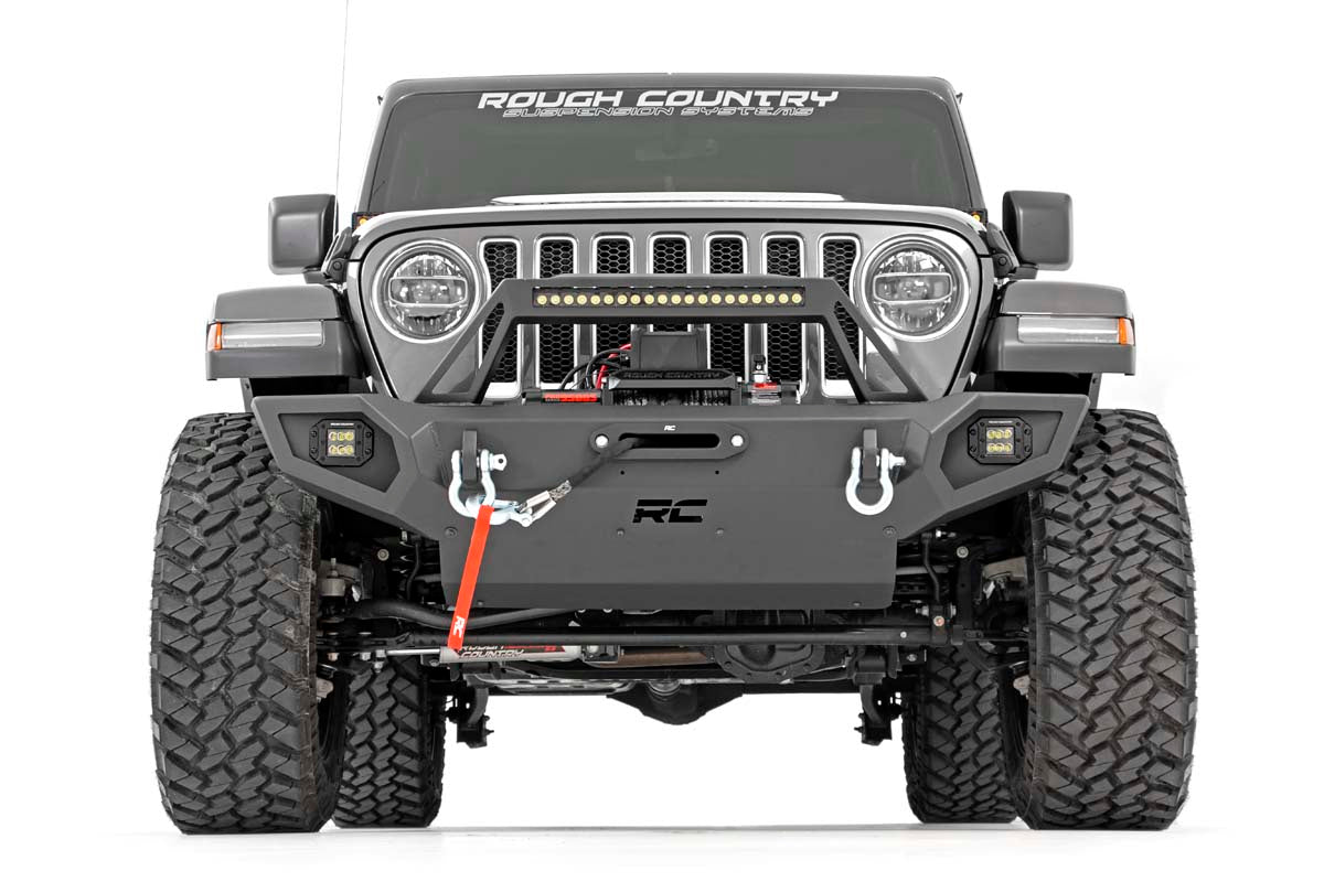 Front Winch Bumper | Jeep Gladiator JT/Wrangler JK &amp; JL/Wrangler Unlimited 4WD