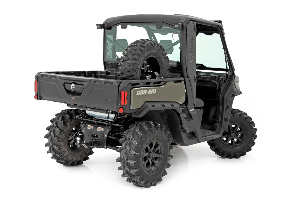 Spare Tire Carrier | Bed Side Mount | Multiple Makes &amp; Models (Can-Am/Polaris)
