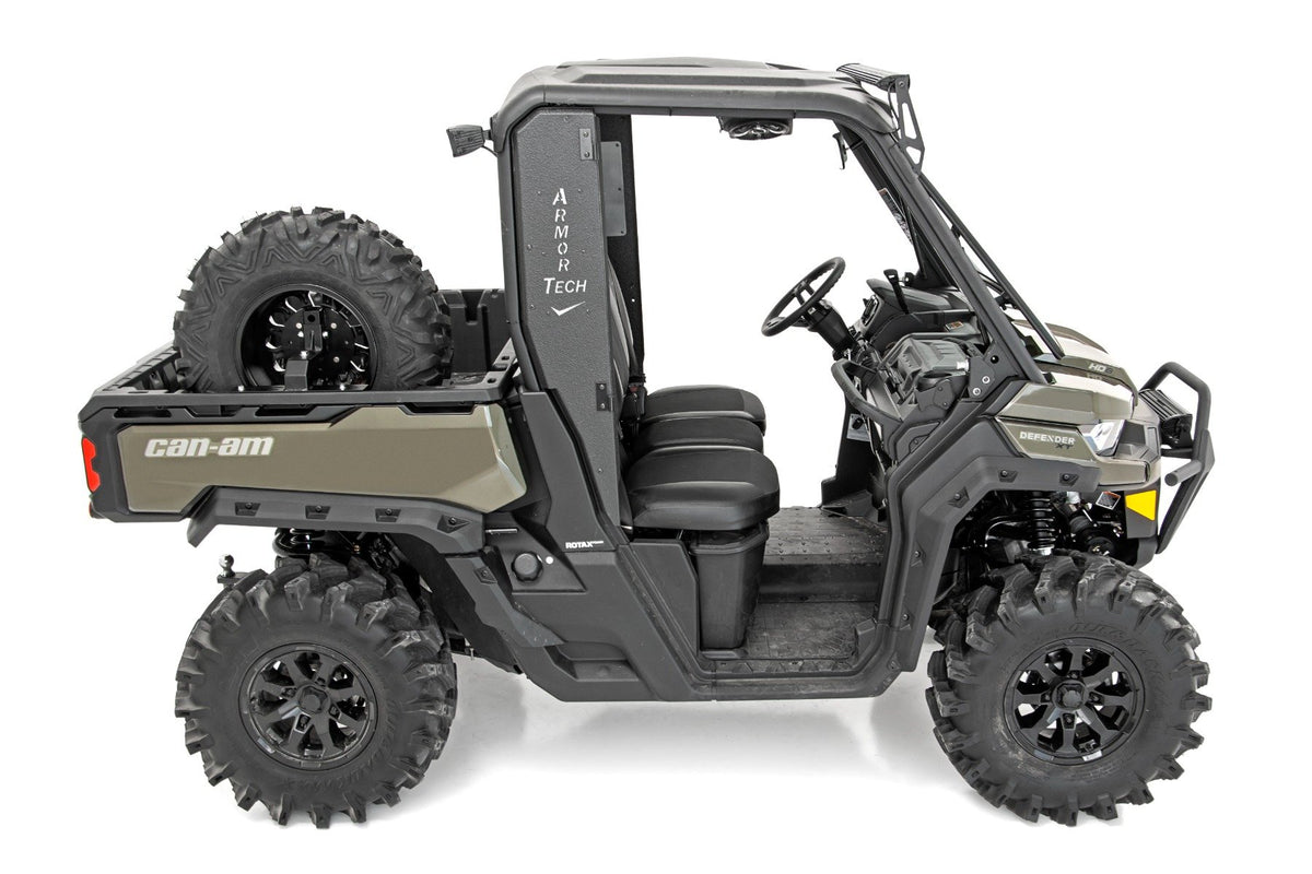 Spare Tire Carrier | Bed Side Mount | Multiple Makes &amp; Models (Can-Am/Polaris)