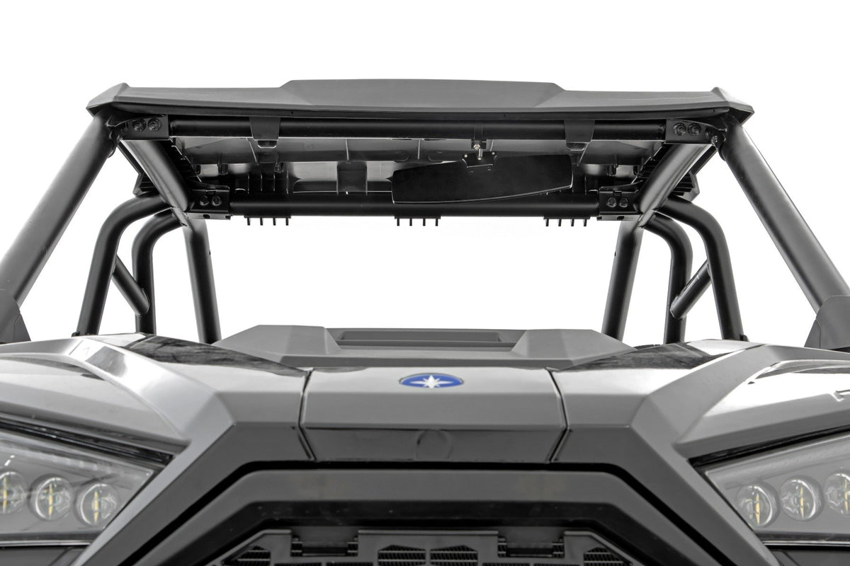 UTV Aluminum Rear View Mirror | Dome Light| 12&quot; | 1.75-2&quot; Mount