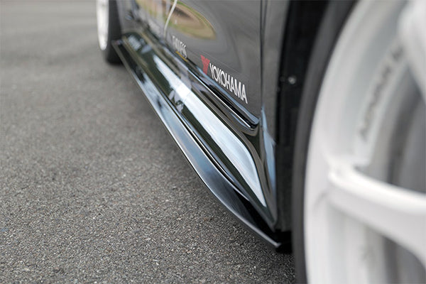 HKS Body Kit TYPE-S GR COROLLA Side Skirt - 53004-AT032 for 2023-2025 Toyota GR Corolla - front view
