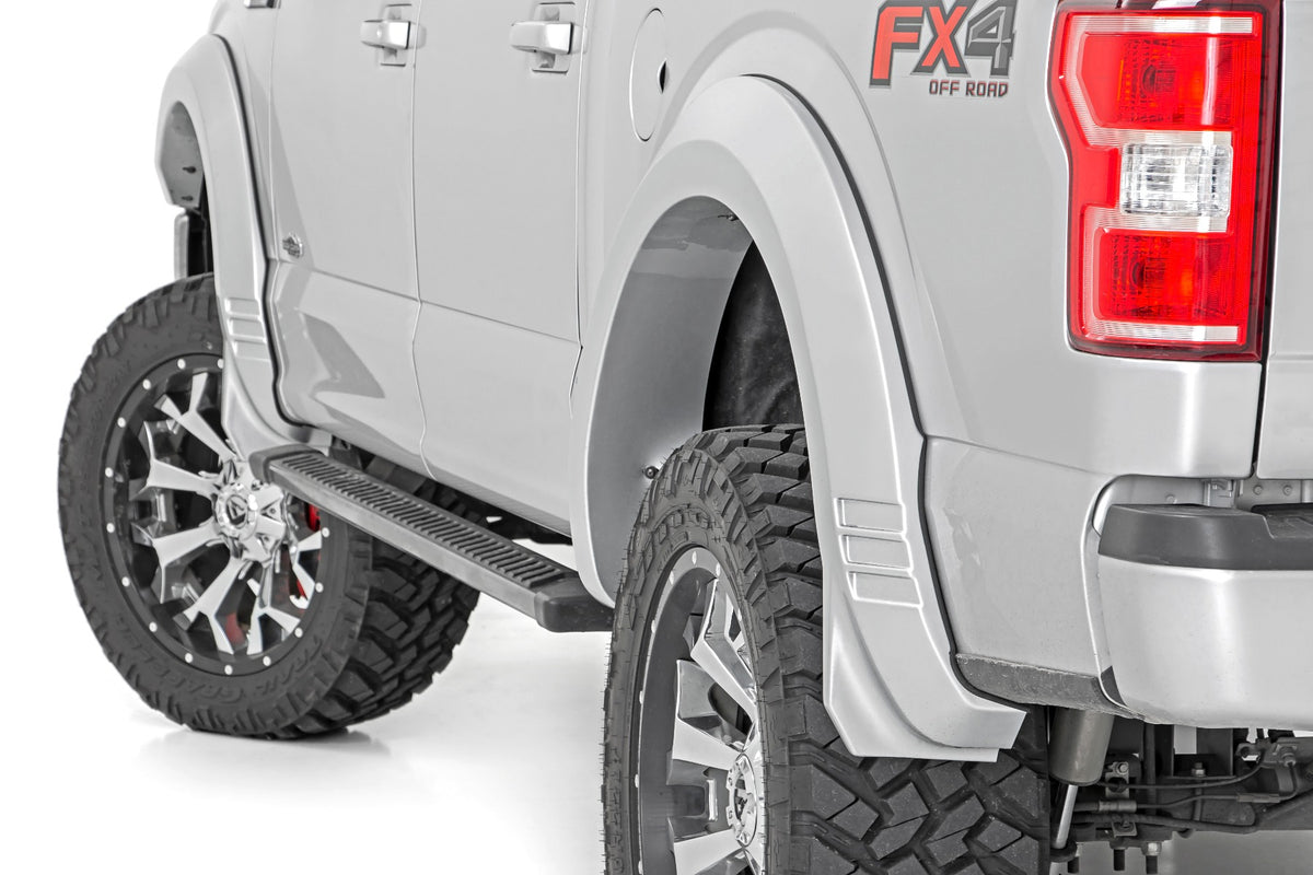 Rough Country - Fender Flares - SF1 - HX Antimatter Blue - Ford F-150 2WD/4WD (2021-2025) - F-F320210A-HX for 2021-2023 Ford 