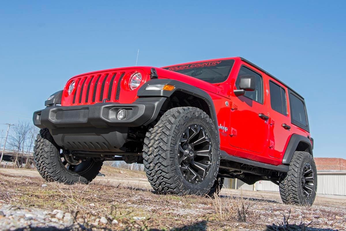 Rough Country - 2.5 Inch Lift Kit - Coils - V2 - Jeep Wrangler JL 4WD (2018-2023) - 91370 for 2018-2023 Jeep Wrangler - insta