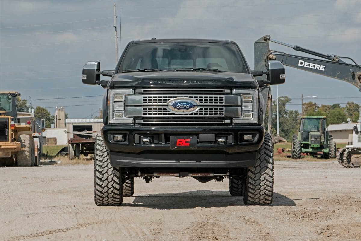 Rough Country - 6 Inch Lift Kit - Radius Arm - No OVLD - Ford F-250/F-350 Super Duty (17-22) - 55830 by Rough Country - detai