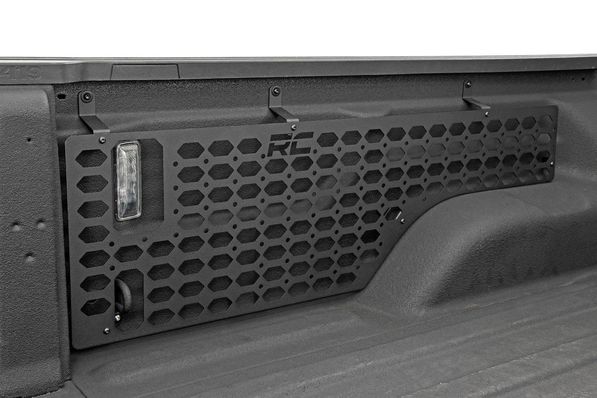 Rough Country - Molle Panel Kit - Pass Side - Bed - Jeep Gladiator JT 4WD (2020-2025) - 10633 for 2020-2023 Jeep Gladiator - 