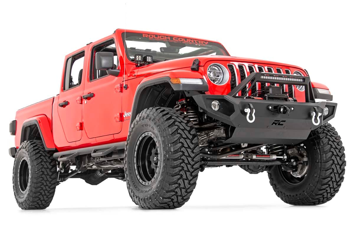 Rough Country - 6 Inch Lift Kit - M1R - Jeep Gladiator JT 4WD (2020-2023) - 91244 for 2020-2023 Jeep Gladiator - angle view