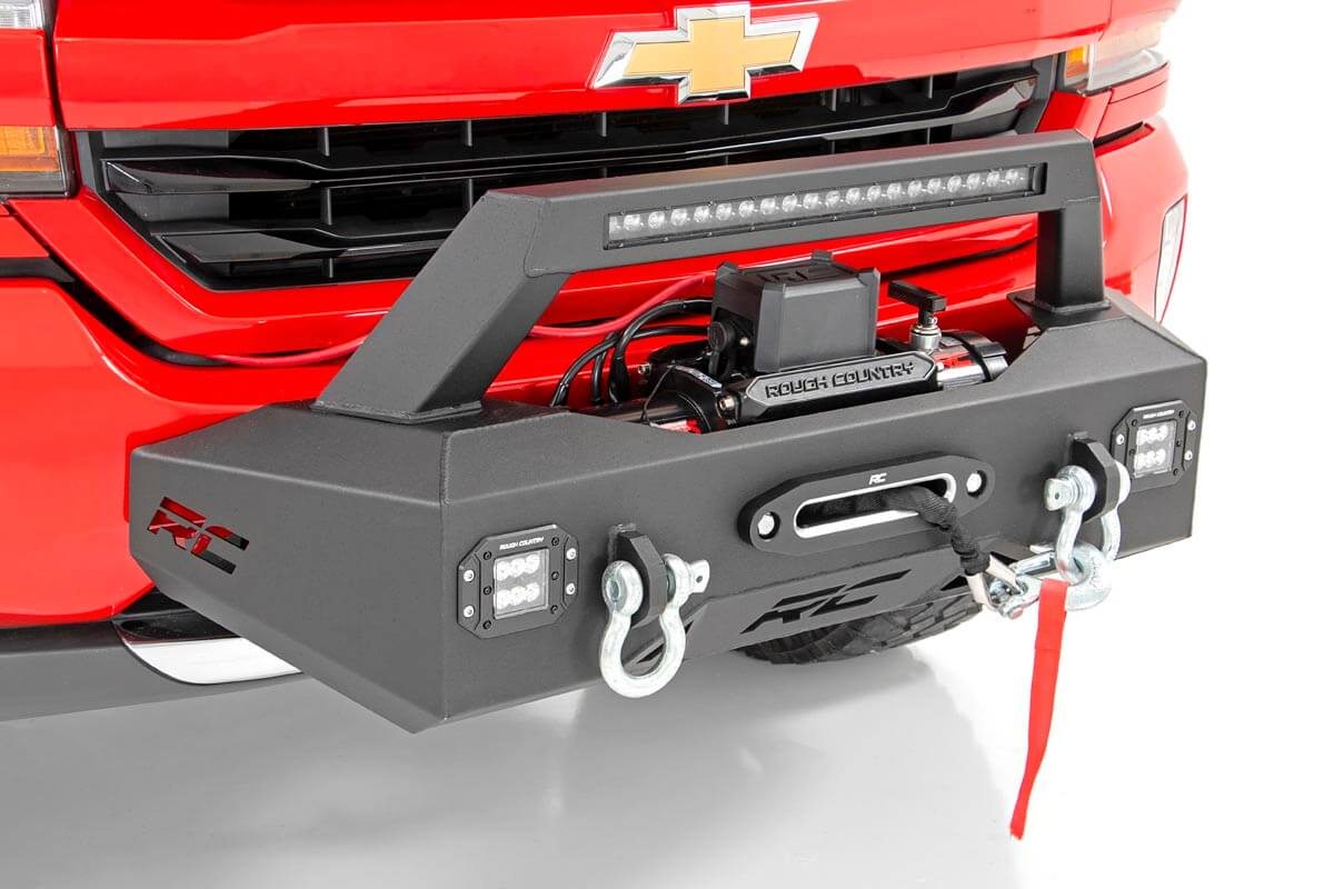EXO Winch Mount Kit | Chevy Silverado 1500 2WD/4WD (2007-2018 &amp; Classic)