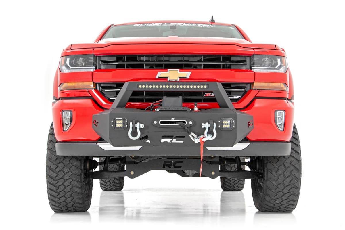 EXO Winch Mount Kit | Chevy Silverado 1500 2WD/4WD (2007-2018 &amp; Classic)