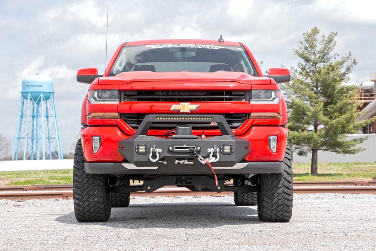 EXO Winch Mount Kit | Chevy Silverado 1500 2WD/4WD (2007-2018 &amp; Classic)