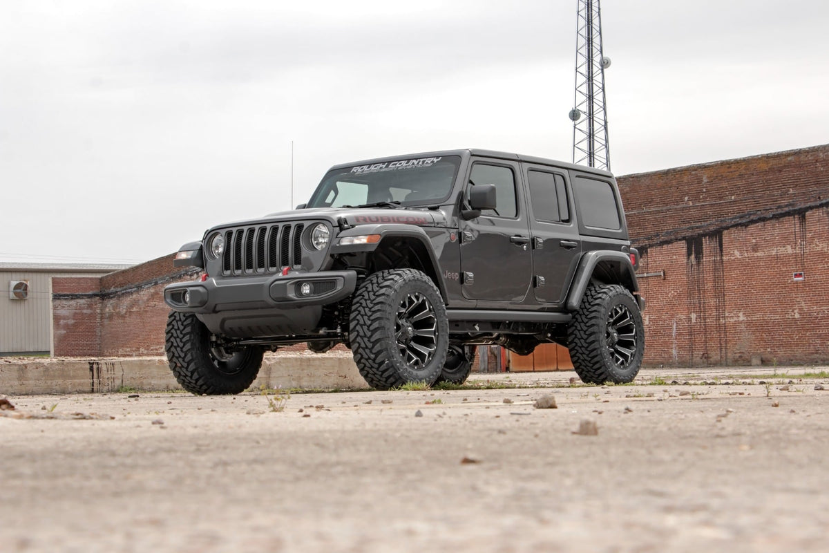 Rough Country - 2.5 Inch Lift Kit - Coils - M1R - Jeep Wrangler Unlimited 4WD (2024-2025) - 79744 for 2024 Jeep Wrangler - cl