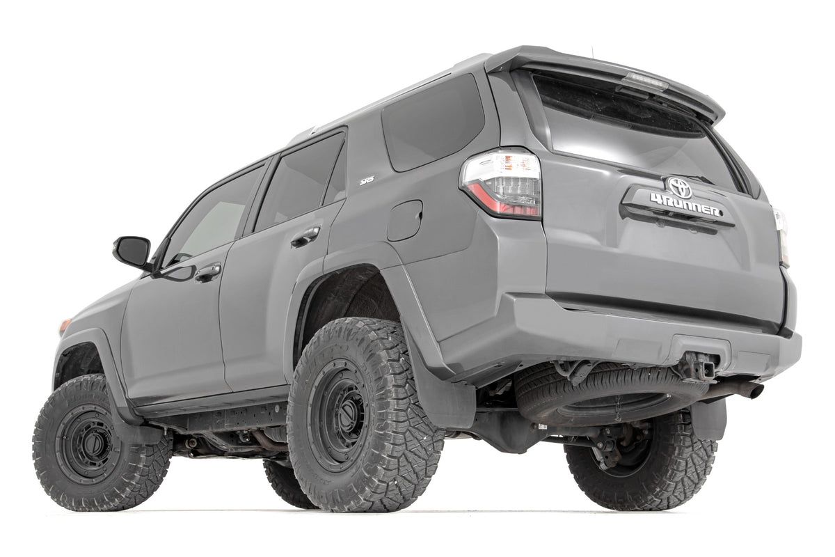 Rough Country - 3 Inch Lift Kit - Upper Control Arms - RR Coils - M1 Struts - Toyota 4Runner (10-24) - 76642RED by Rough Coun