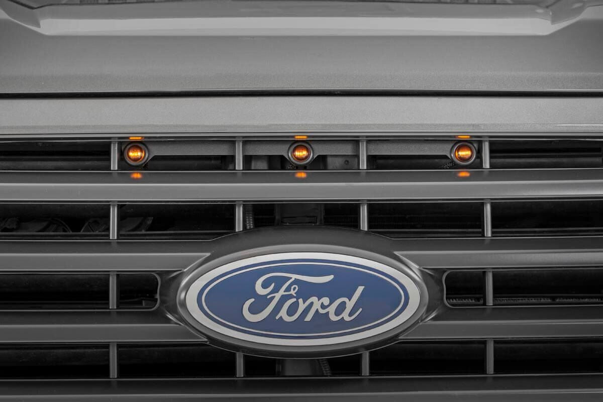 LED Light Kit | OEM Grill Mount | Amber Marker | Ford F-150 2WD/4WD (15-17)