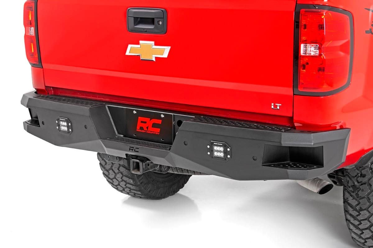 Rear Bumper | LED | Chevy Silverado &amp; GMC Sierra 1500 2WD/4WD (2007-2018 &amp; Classic)