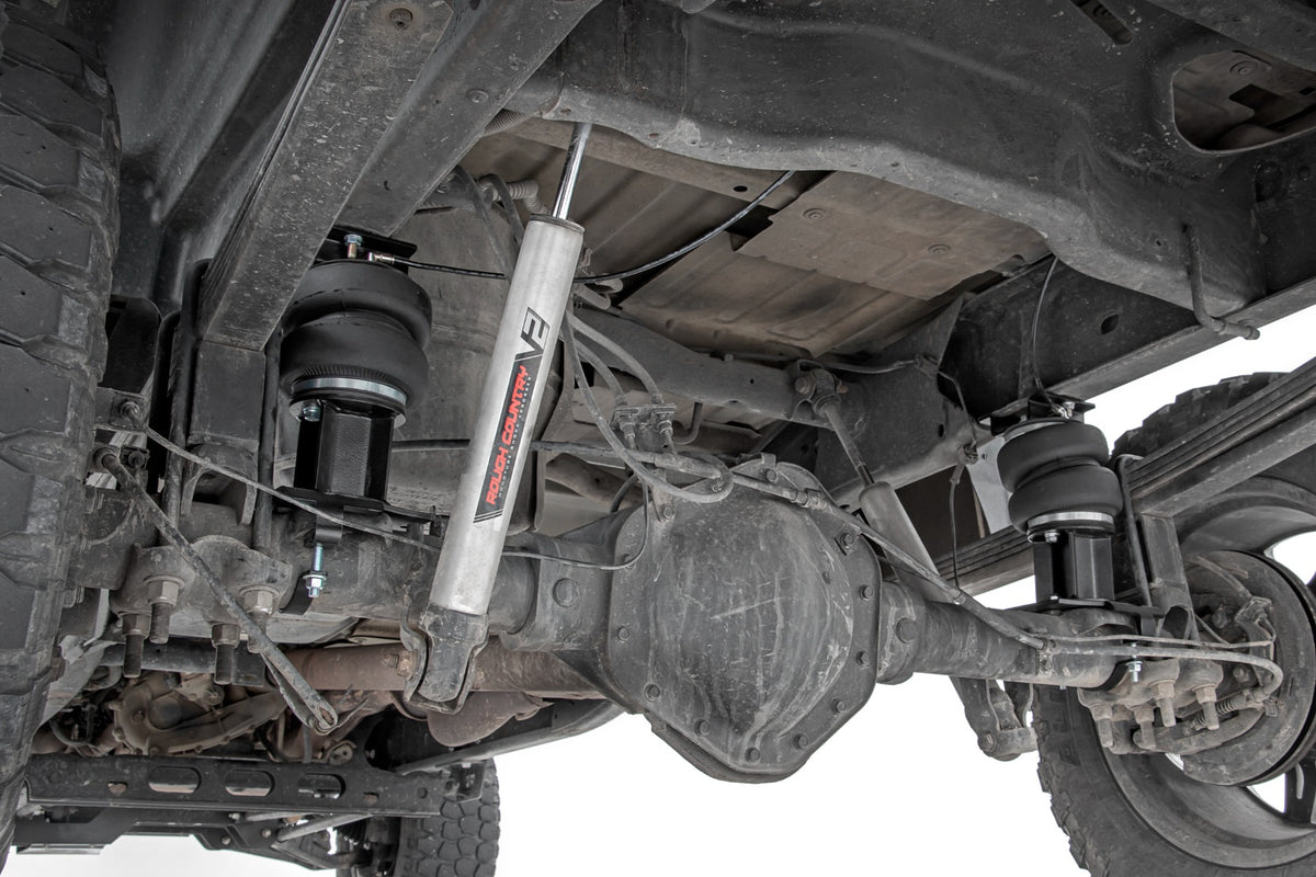 Rough Country - Air Spring Kit w/compressor - Wireless Controller - 0-6" Lift - Chevy/GMC 2500HD (01-10) - 10006WC by Rough C