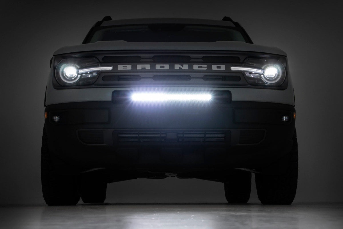 Rough Country - 20 Inch Black Series LED Light Bar - Single Row - 70720BL by Rough Country - detail view