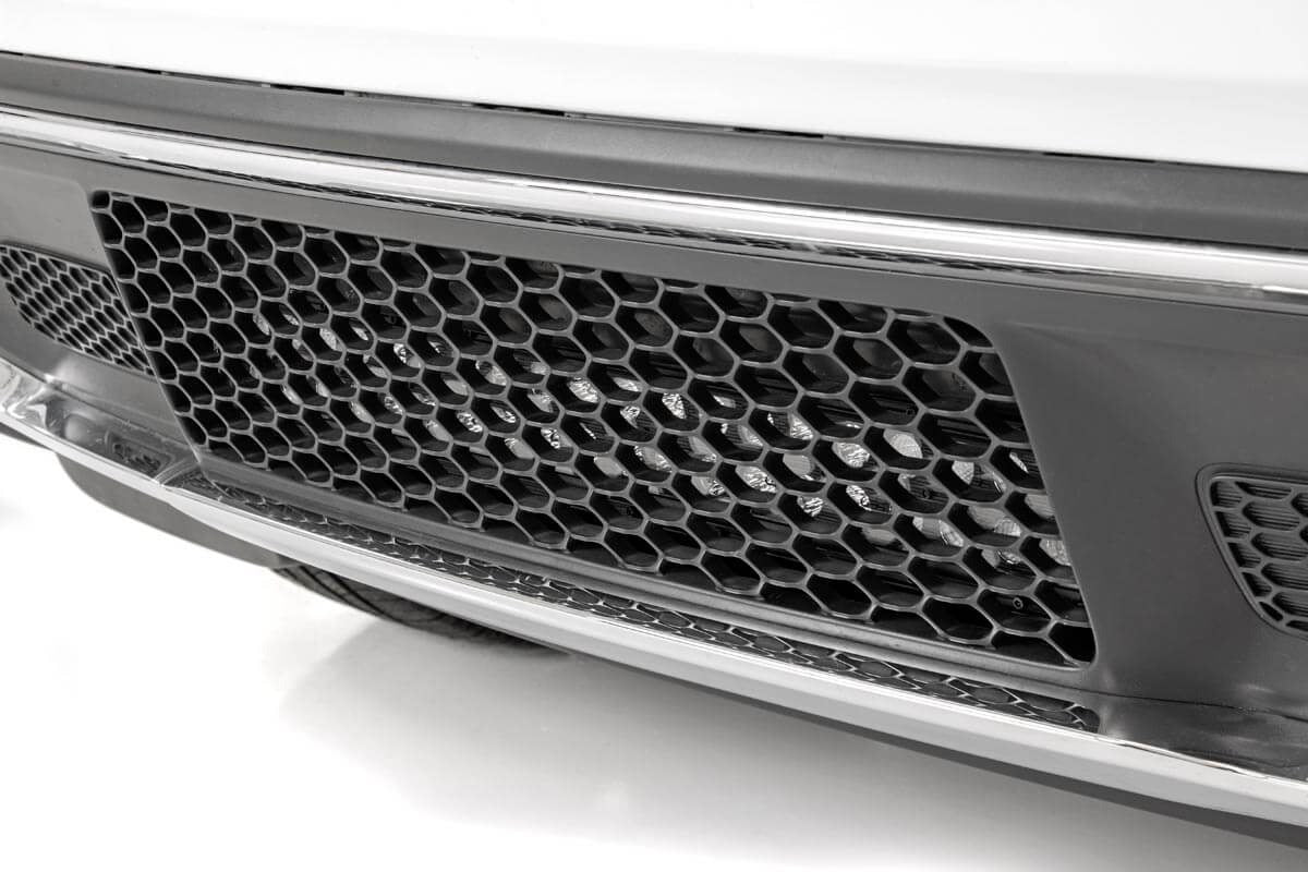Rough Country - LED Light Kit - Bumper Mount - 20" Black Dual Row - Jeep Grand Cherokee WK2 (11-20) - 70773 for 2011-2020 Jee