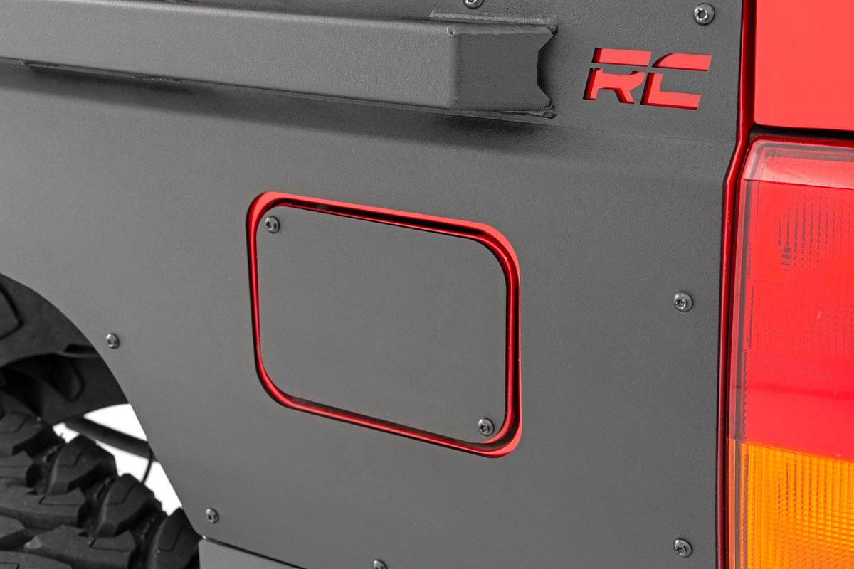 Rough Country - Fender & Quarter Panel Armor - Rear - Combo - Jeep Cherokee XJ 2WD/4WD (84-96) - 10578 for 1984-1996 Jeep Che