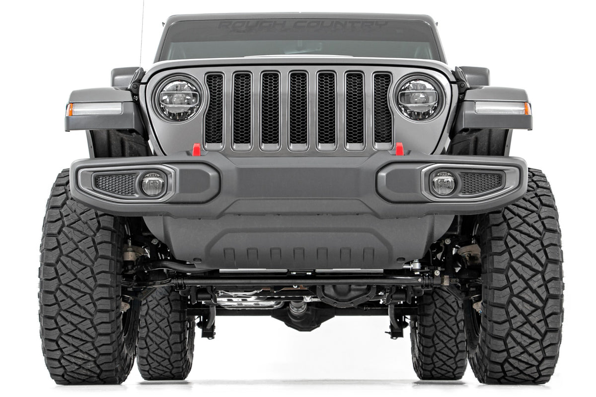 Rough Country - 3.5 Inch Lift Kit - Adj Lower - FR D/S - M1R - Jeep Wrangler Unlimited 4WD (24-25) - 91644 for 2024 Jeep Wran