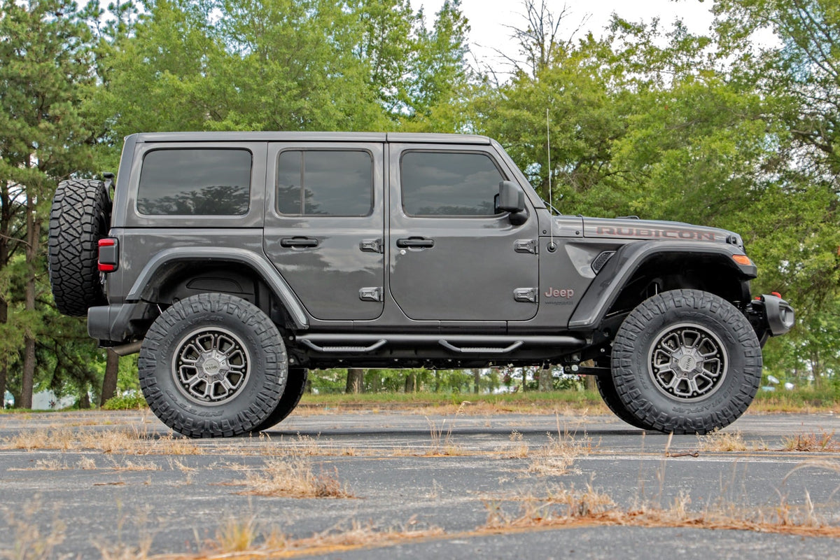 Rough Country - 3.5 Inch Lift Kit - Adj Lower - FR D/S - M1R - Jeep Wrangler Unlimited 4WD (24-25) - 91644 for 2024 Jeep Wran