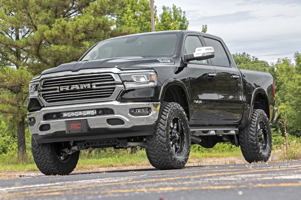 Rough Country - LED Light Kit - Bumper Mount - 20" Spectrum Dual Row - Ram 1500 (19-24) - 80779 by Rough Country - angle view