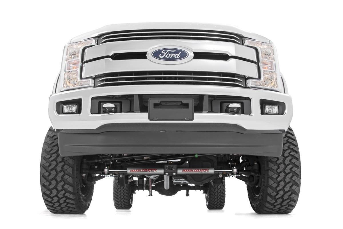 Rough Country - 4.5 Inch Lift Kit  -  FR D/S  -  C/O V2 - Ford F-250/F-350 Super Duty (17-22) - 50658 by Rough Country - deta
