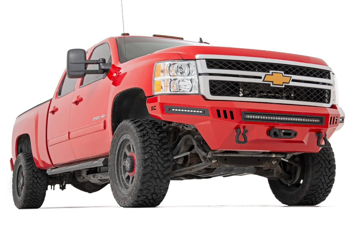 Rough Country - 3.5 Inch Knuckle Lift Kit - M1 - Chevy/GMC 2500HD/3500HD (11-19) - 95740 by Rough Country - angle view
