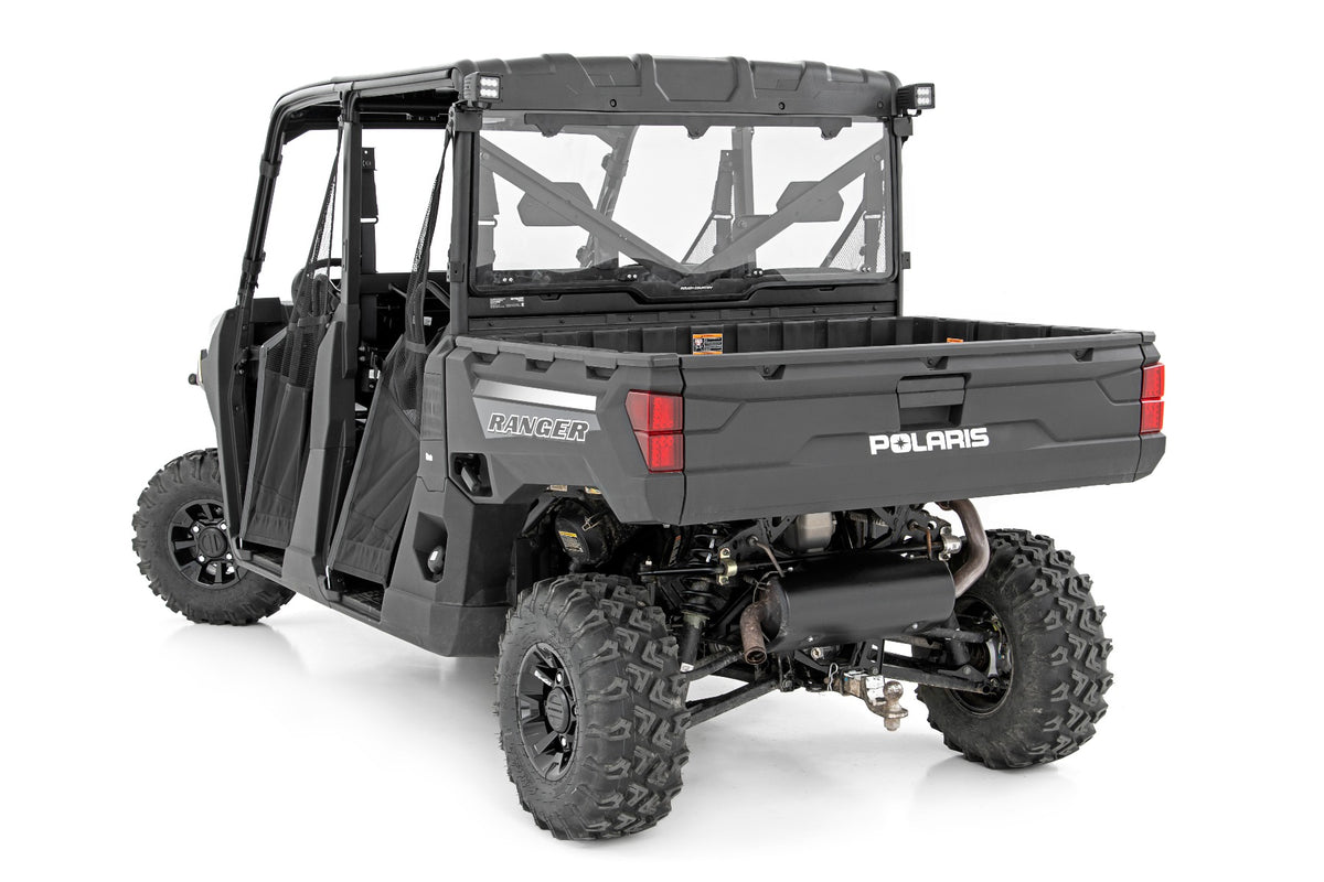 Rough Country - LED Light Kit - Rear Mount - 2" Chrome Pair - Wide Angle - Polaris Ranger XP 1000 - 93084 for 2020-2023 Polar