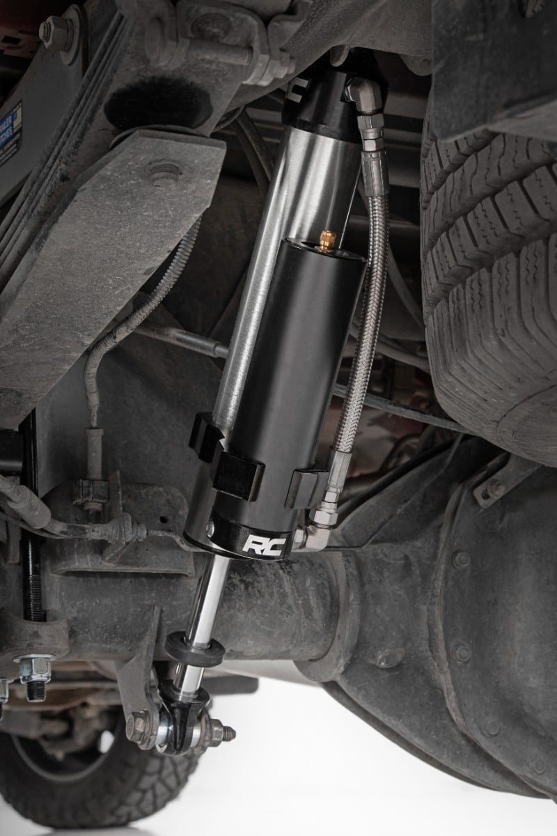 Rough Country - Vertex 2.5 Reservoir Rear Shocks | 3.5-7.5" | Chevy/GMC 2500HD/3500HD (11-26) - 699011_A