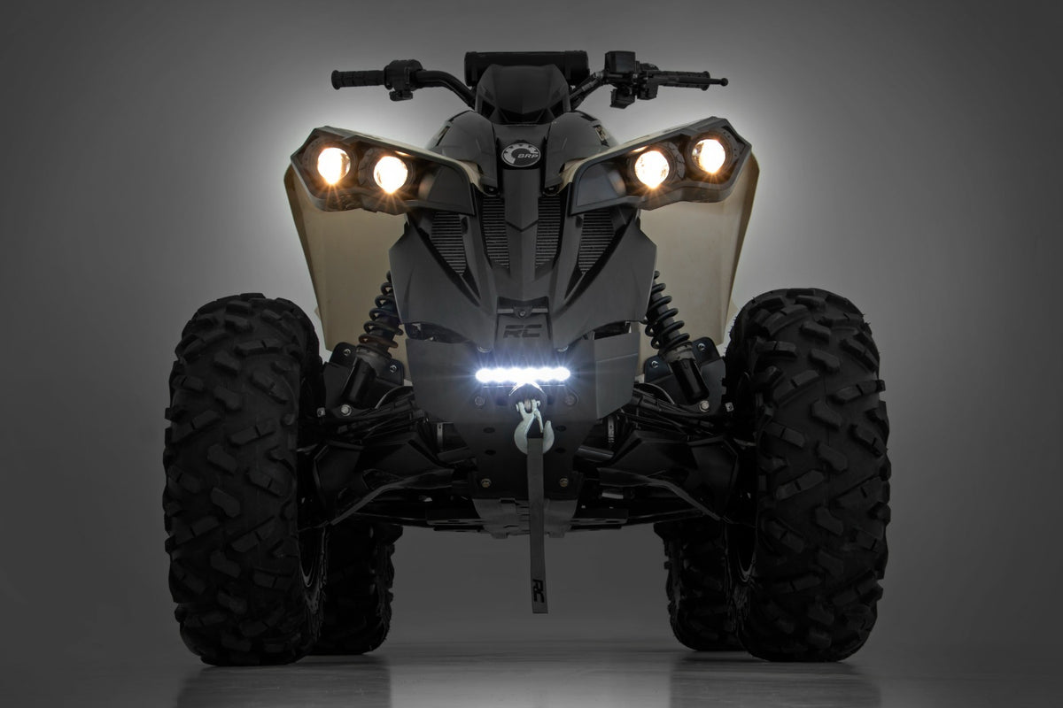 Rough Country - Winch Bumper - Can-Am Renegade 1000/Renegade 500 - 97065 for 2012-2019 Can Am Renegade 1000 - close-up