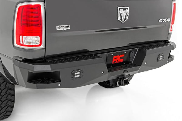 Rough Country - Rear Bumper - Ram 2500/3500 2WD/4WD (2010-2025) - 10786B by Rough Country - front view