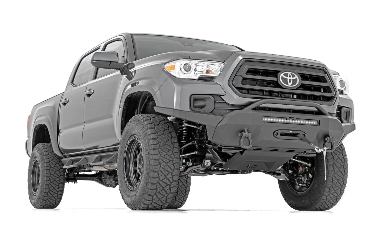 Rough Country - 3.5 Inch Lift Kit - Red UCA - Vertex/V2 - Toyota Tacoma 2WD/4WD (2005-2023) - 74258RED for 2005-2023 Toyota T
