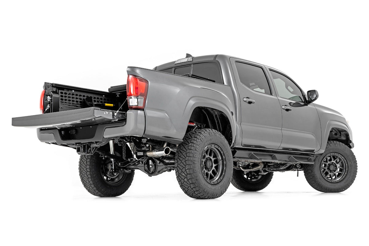 Rough Country - 3.5 Inch Lift Kit - Vertex - Toyota Tacoma 2WD/4WD (2005-2023) - 74252RED for 2005-2023 Toyota Tacoma - rear 