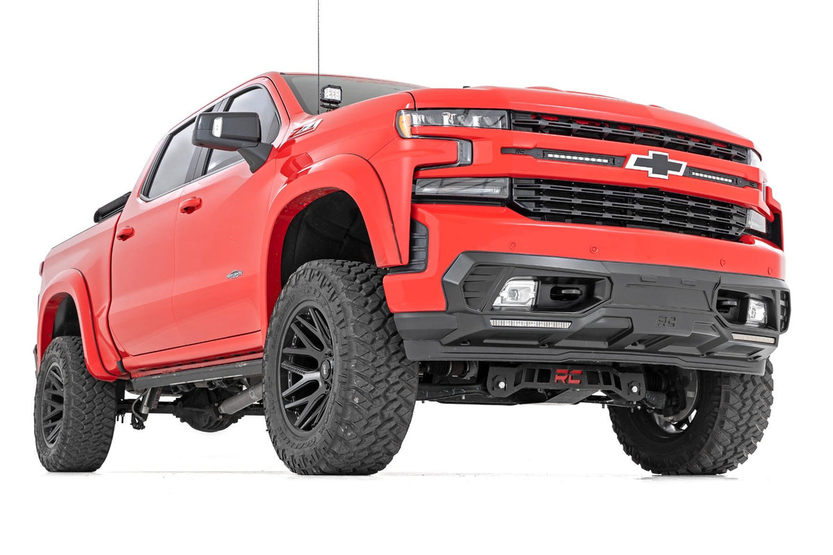 Rough Country - 6 Inch Lift Kit - Mono Leaf Rear - Vertex/V2 - Chevy Silverado 1500 (22-24) - 21657 for 2022-2024 Chevrolet S