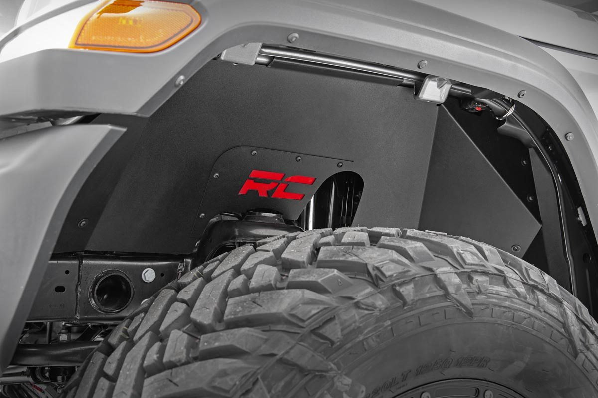 Rough Country - Inner Fenders - Front - Jeep Wrangler JL (21-25)/Wrangler Unlimited (18-25) - 10497A for 2018-2023 Jeep Wrang