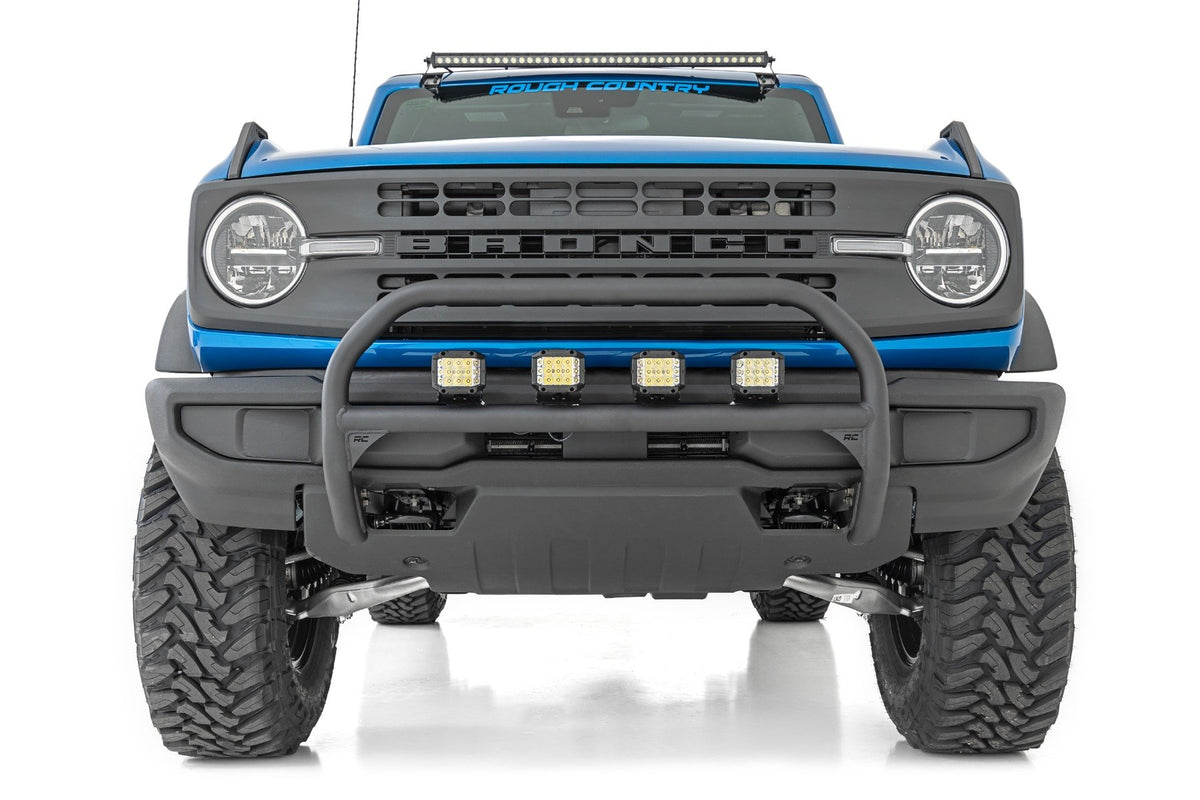 LED Light Kit | Upper Windshield | 40&quot; Black Single Row | Ford Bronco (21-24)