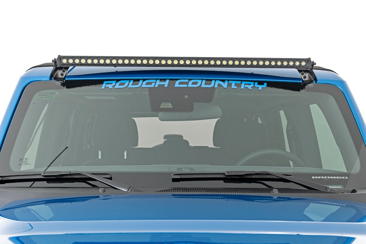 Rough Country - 40 Inch Black Series LED Light Bar - Single Row - 70740BL by Rough Country - close-up
